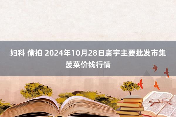 妇科 偷拍 2024年10月28日寰宇主要批发市集菠菜价钱行情