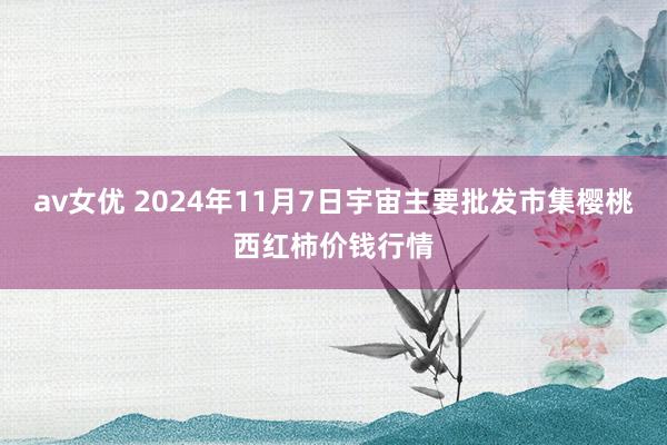 av女优 2024年11月7日宇宙主要批发市集樱桃西红柿价钱行情